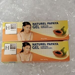 H20 Natural Papaya Gel - Yellow